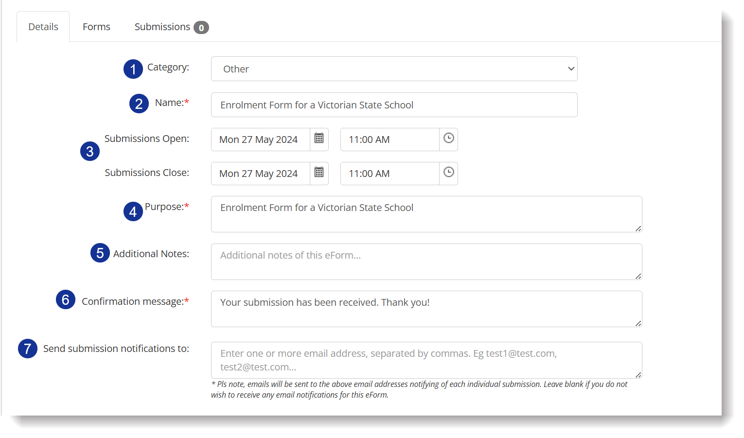 Getting Started with Public eForms